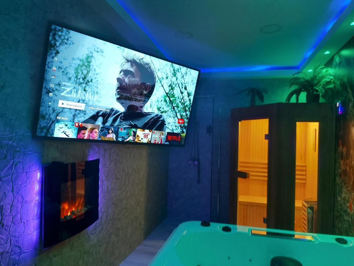 Apartamento Estrella Sauna Spa Jacuzzi Alhama de Aragón Dış mekan fotoğraf