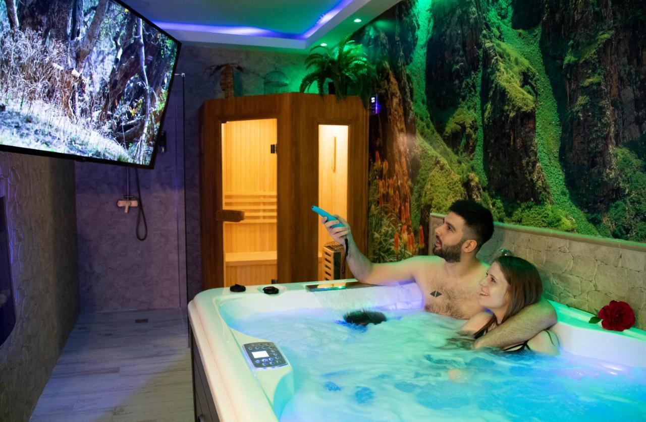 Apartamento Estrella Sauna Spa Jacuzzi Alhama de Aragón Dış mekan fotoğraf